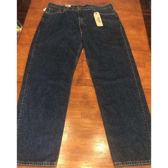 Levi's Men's Dark Blue Jeans 42x34 - Picture 9 of 11